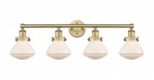 Innovations Lighting 616-4W-BB-G321 - Olean - 4 Light - 34 inch - Brushed Brass - Bath Vanity Light