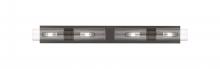 Innovations Lighting 617S-4W-OB-G617-8CL - Boreas - 4 Light - 39 inch - Oil Rubbed Bronze - Bath Vanity Light