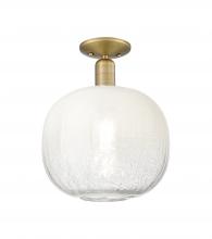 Innovations Lighting 716-1C-BB-G481-10OP - Brookhaven Sphere - 1 Light - 6 inch - Brushed Brass - Semi-Flush Mount