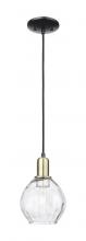Innovations Lighting 716-1P-BAB-G362 - Waverly - 1 Light - 6 inch - Black Antique Brass - Cord hung - Mini Pendant