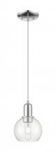 Innovations Lighting 716-1P-PC-G122-6 - Athens - 1 Light - 6 inch - Polished Chrome - Cord hung - Mini Pendant
