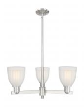 Innovations Lighting 716-3CR-SN-G441 - Brookfield - 3 Light - 28 inch - Satin Nickel - Stem hung - Flush Mount