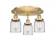 Innovations Lighting 916-3C-BB-G52 - Edison - 3 Light - 17 inch - Brushed Brass - Flush Mount