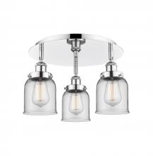 Innovations Lighting 916-3C-PC-G52 - Edison - 3 Light - 17 inch - Polished Chrome - Flush Mount