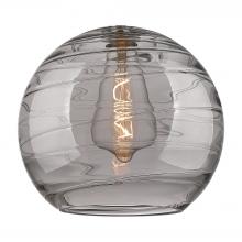Innovations Lighting G1213-12SM - Deco Swirl 12&#34; Light Smoke Glass