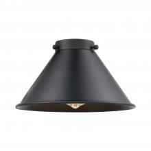 Innovations Lighting M10-BK - 10&#34; Briarcliff Metal Shade