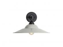 Golden 5096-OWL15 BLK-MGY - Croma - 15&#34; Wall Light- Outdoor