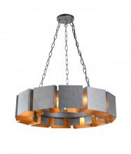 Matteo Lighting C59312SV - Mattone Chandelier