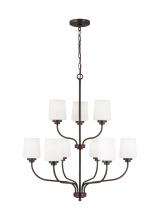 Generation Lighting 3102809EN3-710 - Nine Light Chandelier