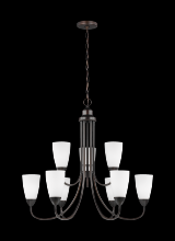 Generation Lighting 3120209EN3-710 - Nine Light Chandelier