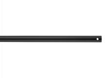 Generation Lighting DR18BK - 18&#34; Downrod in Matte Black