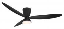 Minka-Aire F468L-CL - Hourglass - 58&#34; LED Smart Flush Mount Ceiling Fan