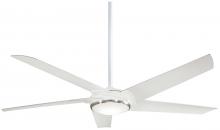 Minka-Aire F617L-WHF - RAPTOR 60&#34; CEILING FAN W/ LED LIGHT