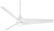 Minka-Aire F678L-WHF - TWIST 52&#34; LED CEILING FAN