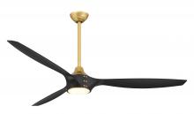 Minka-Aire F762L-LBR/CL - Pierce - 65&#34; LED Smart Ceiling Fan