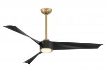 Minka-Aire F774L-LBR/CL - Pike - 56&#34; LED Ceiling Fan