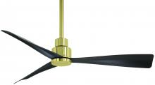 Minka-Aire F786-SBR/CL - Simple - 44&#34; Outdoor Ceiling Fan