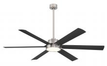 Minka-Aire F897L-BNW/CL - Cairo - 65&#34; LED Smart Indoor/outdoor Ceiling Fan