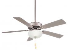 Minka-Aire F448L-BS - CONTRACTOR UNI-PACK 52&#34; CEILING FAN W/LED LIGHT KIT