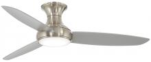 Minka-Aire F467L-BNW - CONCEPT III 54&#34; CEILING FAN W/ LED LIGHT