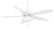 Minka-Aire F522L-WH - MOJO 52&#34; CEILING FAN W/ LED LIGHT