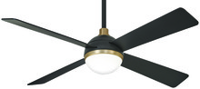 Minka-Aire F623L-BC/SBR - Orb - 54&#34; LED Ceiling Fan