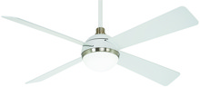 Minka-Aire F623L-WHF/BN - Orb - 54&#34; LED Ceiling Fan