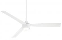 Minka-Aire F626L-WHF - SKINNIE 56&#34; CEILING FAN W/ LED LIGHT