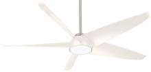 Minka-Aire F771L-BN/WH - Ellipse - LED 60&#34; Ceiling Fan