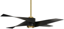 Minka-Aire F903L-SBR/MBK - Artemis Iv - LED 64&#34; Ceiling Fan