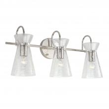 Capital 142431PN - Mila 3 Light Vanity