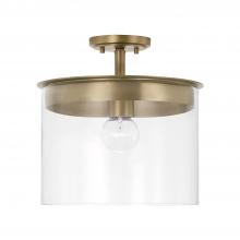 Capital 246812AD - Mason 1 Light Semi-Flush Mount