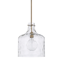 Capital 325717AD - Crawford Water Glass 1 Light Pendant