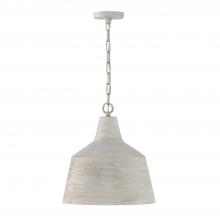 Capital 335311SC - Quarry 1-Light Tapered Metal Pendant