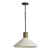 Capital 340613PW - Destin Cone 1 Light Pendant