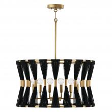 Capital 341161KP - Bianca 6 Light Pendant