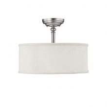 Capital 3923MN-480 - Loft 3 Light Semi-Flush