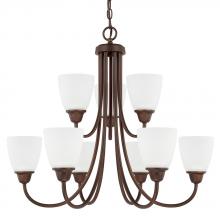 Capital 415191BZ-337 - Trenton 9 Light Chandelier