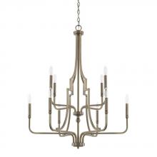 Capital 419391AD - Dawson 10 Light Chandelier