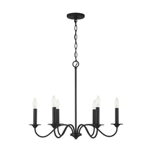 Capital 437261BI - Vincent 6 Light Chandelier