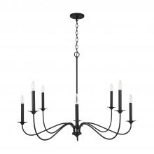 Capital 437281BI - Vincent 8 Light Chandelier