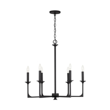 Capital 437361BI - Clint 6 Light Chandelier