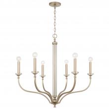 Capital 444861BS - Breigh 6 Light Chandelier