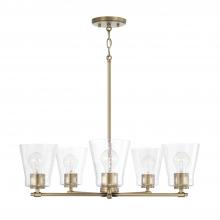 Capital 446951AD-533 - Baker 5 Light Chandelier