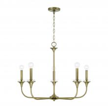 Capital 448951AD - Presley 5-Light Chandelier