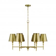 Capital 449761AD-707 - Whitney 6-Light Chandelier