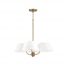 Capital 450441AD - Welsley 4-Light Low-Profile Chandelier Semi-Flush