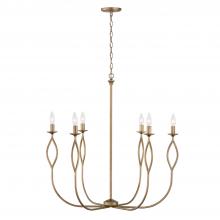 Capital 452562ML - Cohen 6-Light Chandelier in Mystic Luster