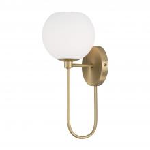 Capital 652111AD-548 - Ansley 1-Light Circular Globe Sconce in Aged Brass