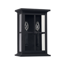 Capital 926422BK - Mansell 2 Light Outdoor Wall Lantern